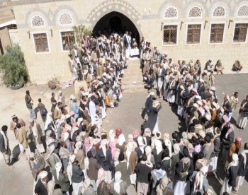 الشيخ صادق يستقبل المهنئين - عيد الأضحى المبارك 1431هـ