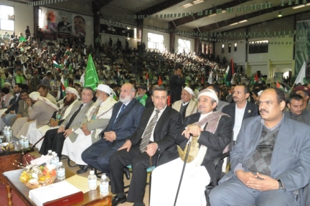 الشيخ صادق خلال المهرجان